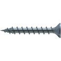 Vis construction bois DNS Plus à tête fraisée TX20 zinguée filetage total 6x70mm / 100pce