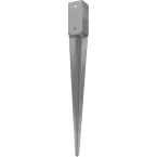 Garden Post Base Spike 70x70mm per piece