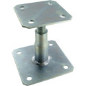 Verstelbare paalvoet 100x150mm / pce