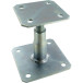 Verstelbare paalvoet 100x150mm / pce