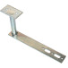 Verstelbare voet onder schuifframe met hoogteverstelling van 110 tot 180 mm / Pce
