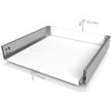 Anthracite Drawer Side Kit Height 167mm with Soft Close Slides Depth 300mm Max Load 40kg Slim per piece