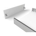 Kit de côtés de tiroir anthracite hauteur 84mm + coulisses Softclose profondeur 300mm max.40kg Slim / pce