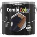 Rust-Oleum CombiColor Original Satin Black Metal Paint 250ml