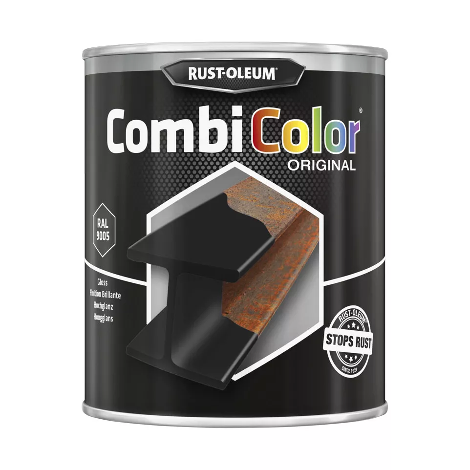 Peinture pour métal CombiColor noir...
