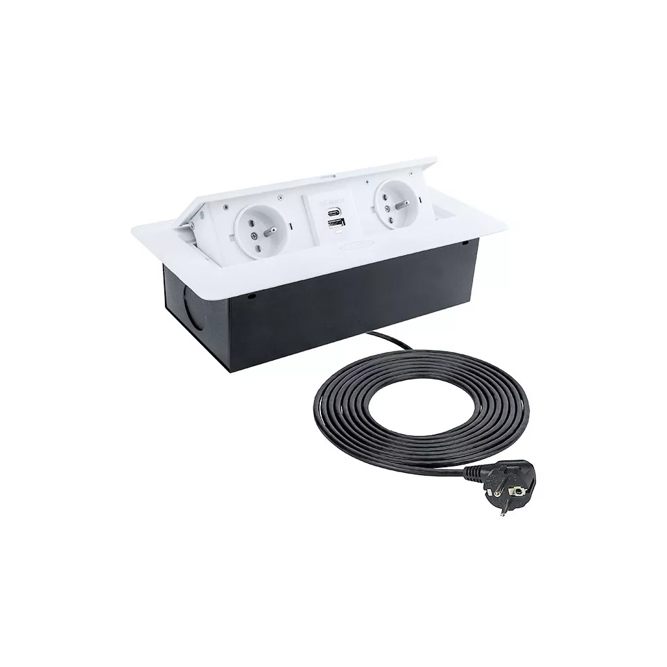 Combibox softclose wandcontactdoos 2...