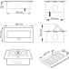 Combibox softclose wandcontactdoos 2 x 220V + 2 x USB mat wit / pce