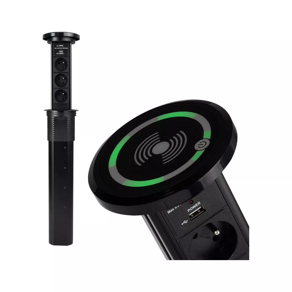 Prise Lift Box automatique noir 3...