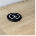 Zwarte automatische Lift Box stopcontact 3 stopcontacten + 2 USB A + inductielader / pce