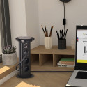 Prise Lift Box automatique noir 3 prises + 2 USB A + chargeur à induction / pce