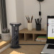 Zwarte automatische Lift Box stopcontact 3 stopcontacten + 2 USB A + inductielader / pce