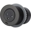 Easy-Eject Built-In Power Outlet Ø60mm 1 Socket plus USB-C Black per piece