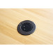 Easy-Eject Built-In Power Outlet Ø60mm 1 Socket plus USB-C Black per piece