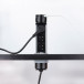 Push-UP stopcontact Ø60mm 3 stopcontacten+1 USB-A+1 USB-C mat zwart / pce