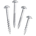 Vis à trous de poche Kreg SML-C125-100-INT 32mm zinc Maxi-Loc filetage épais / 100pce