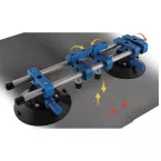 Ajusteur de joint pour carrelages de grand format / pce