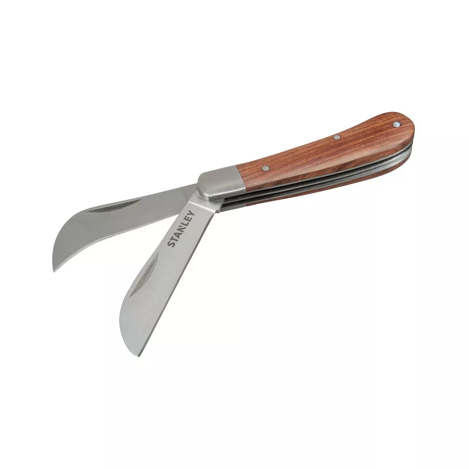 Electrician's knife with two blades,...