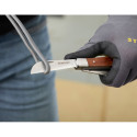 Electrician's knife with two blades, wooden handle / pc