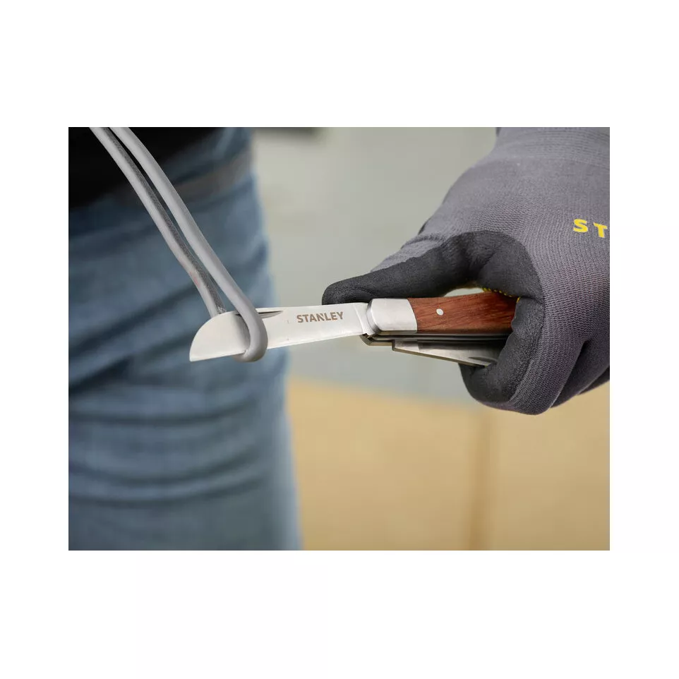Electrician's knife with two blades,...