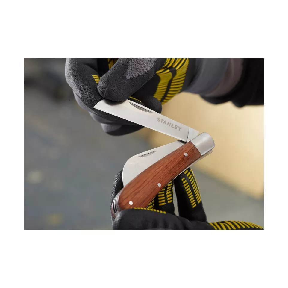 Electrician's knife with two blades,...