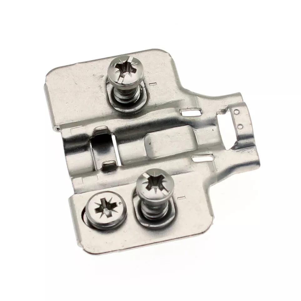 Embase charnière Slim 3D vis euro 5mm...