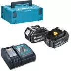 Power Pack Makita 2 accus 18 V - 6,0 Ah + chargeur / pce