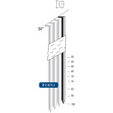 Steel Strip Nails 3.1 x 83mm (34°) for Framing Nailer / 3600pcs