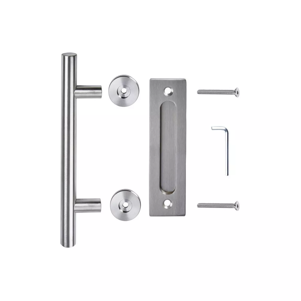 300mm trekstang +inox komgreep voor...