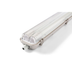 Armatuur LED pro IP65 120cm 2x18w 3600lm neutraal wit 4000k / pce