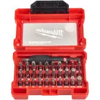 Set 32 bits + porte embouts Milwaukee Impact SHOCKWAVE / pce
