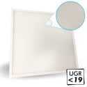 Dalle LED Milky 595x595x8mm 40w 3600lm IP20 blanc neutre UGR19 4000k / pce