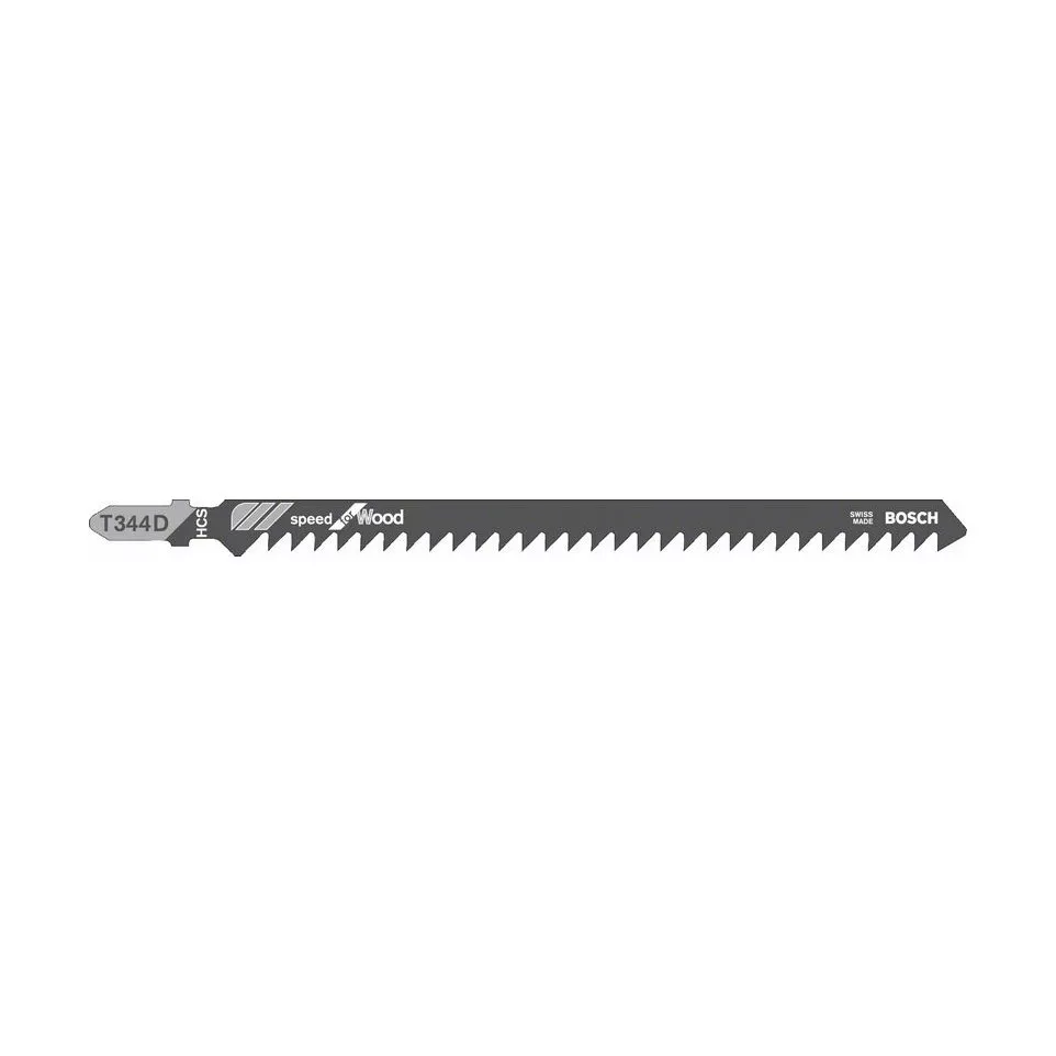 5 lames de scie sauteuse Bosch T344 D...
