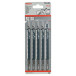 5 lames de scie sauteuse Bosch T344 D / 5pce