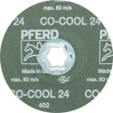 Disque fibre Pferd CC-FS CO-COOL Ø125mm grain 60 pour bois, acier, inox et alu / pce