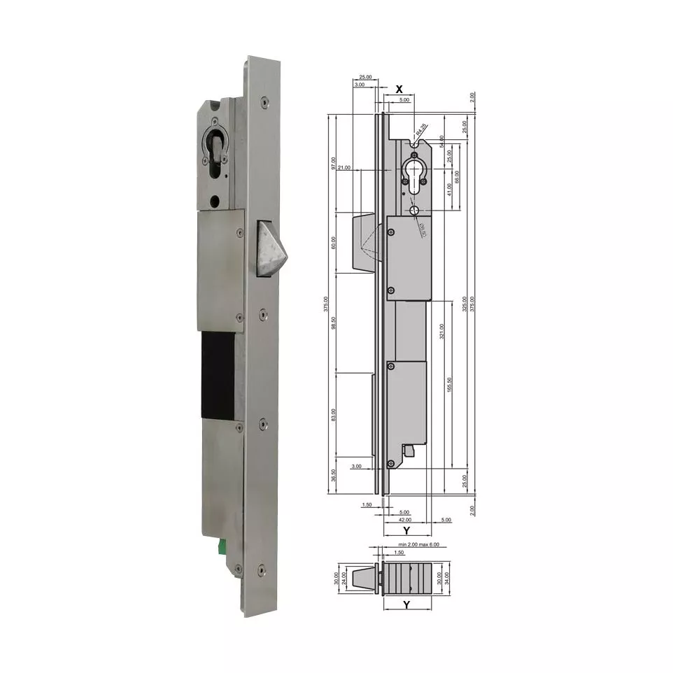 B&B Locks A1 Basic 50 SX Electric...