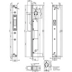 Serrure électriques BB Locks A1 Basic 25 SX à émission - ASP / pce