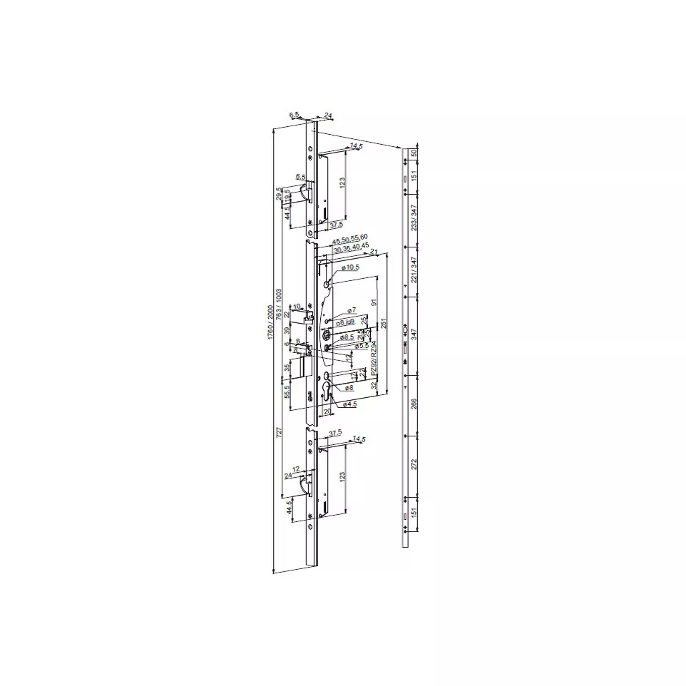 Abloy EL466 Solenoid Multipoint...