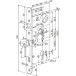 Abloy EL561 Modular Solenoid Lock 60mm/72mm 12-24 VDC Double-Sided Control per piece
