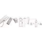 Videx Slim Door Entry Intercom Kit with Narrow Panel per piece