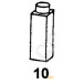 Set van 2 koolborstels 1815 / Metabo 6x6x11,5 / pce