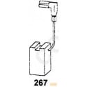 Set of 2 Carbon Brushes 1810 for Metabo 6.35x6.34x14 mm per piece