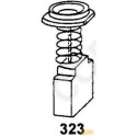 Set of 2 Carbon Brushes 1875X for Makita 5x11x16.5 per piece