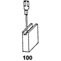 Set of 2 Carbon Brushes 0930 for Hitachi 6.5x9x17 per piece