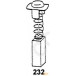 Jeu de 2 charbons 0922X / Hitachi 7x11x17 / pce