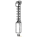 Jeu de 2 charbons 0912 / Dewalt 5x8x16 / pce