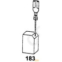 Set of 2 Carbon Brushes 1222 for Dewalt 6.3x16x23 per piece