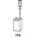 Set of 2 Carbon Brushes 1153 for Bosch Spit 6.3x16x26 per piece