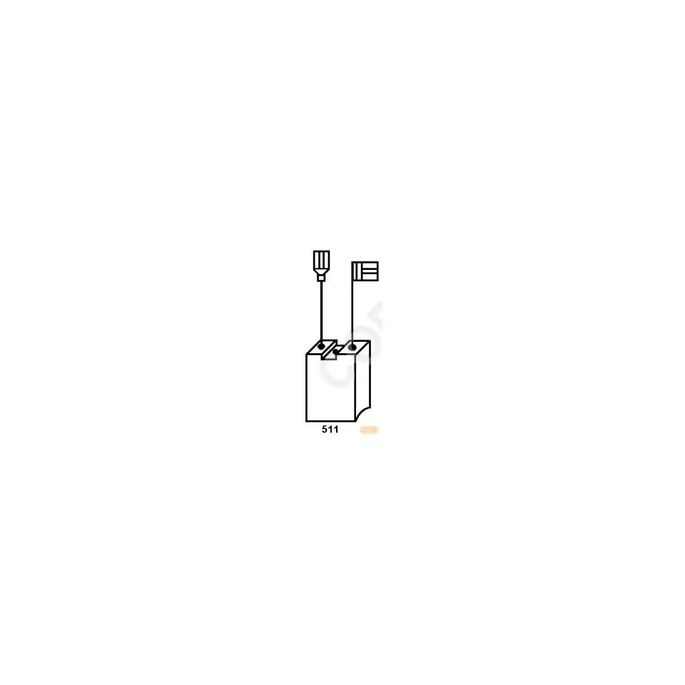 Jeu de 2 charbons 1120 / Bosch...