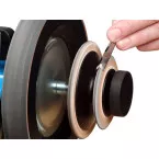 Tormek LA-120 Profiled Leather Honing Wheel per piece
