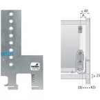 Gabarit de perçage Hettich Practica pour système ArciTech / pce